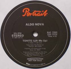 Aldo Nova : Tonite (Lift Me Up)